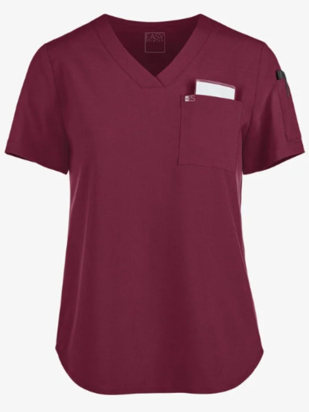 Easy STRETCH Chloe Women's 3-Pocket V-Neck XS